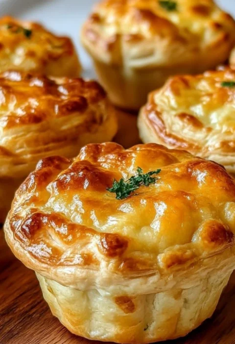 Mini Pot Pie Muffins