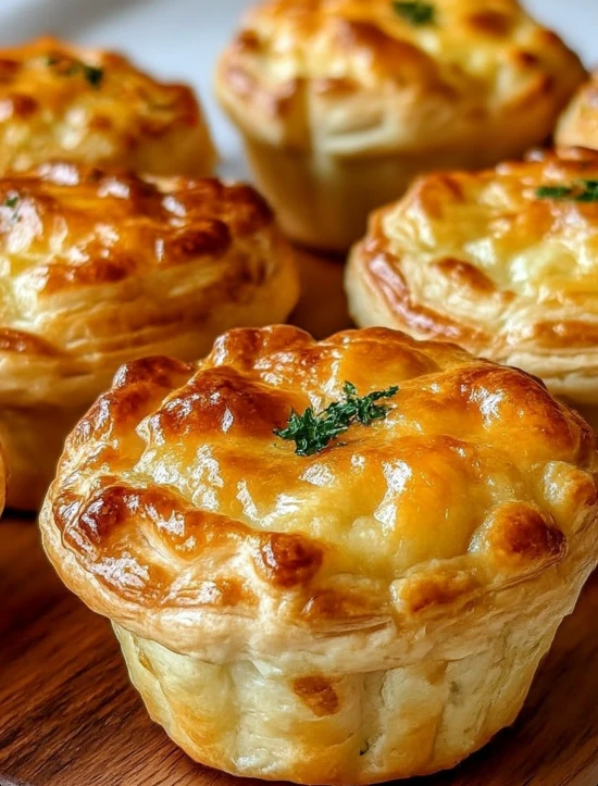 Mini Pot Pie Muffins