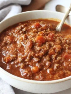 Mom’s Award-Winning Chili Recipe