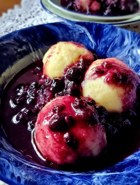 Oldfashioned Family Blackberry Dumplings