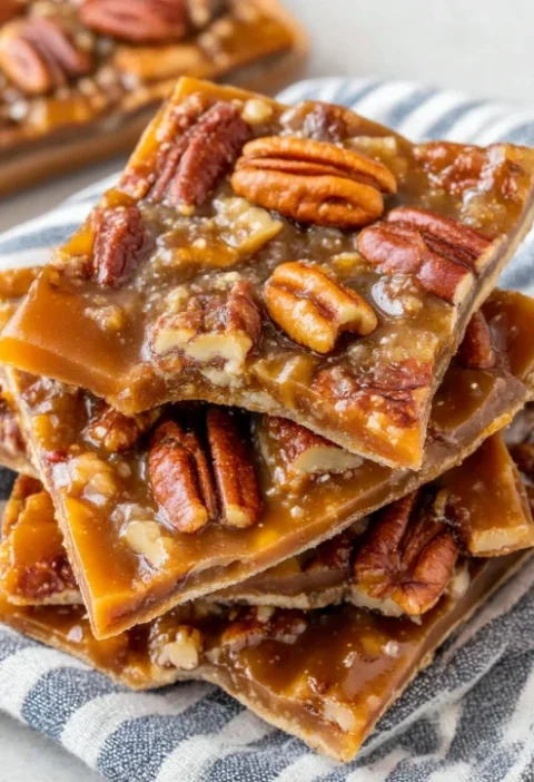 Oldfashioned Pecan Pie Bark