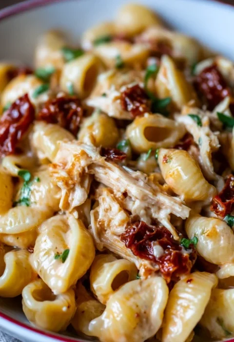 Onepot Marry Chicken Pasta