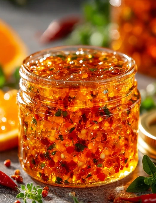 Orange–Serrano Citrus Pepper Jelly