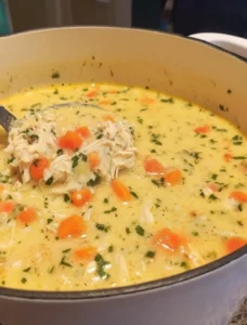 Ranch Chicken and Rice Soup