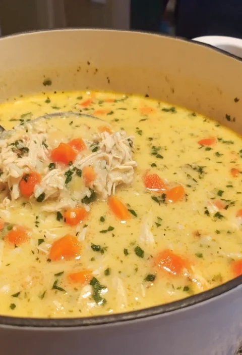 Ranch Chicken Rice Soup