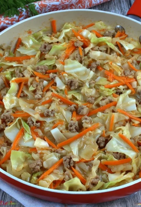 Retro Kitchen Style Egg Roll Stirfry