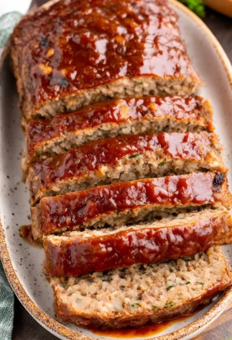 6ingredient Low Carb Meatloaf