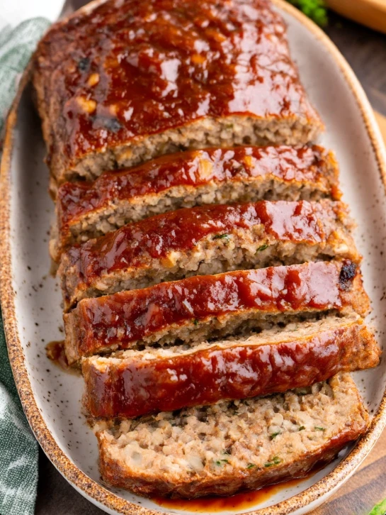 6ingredient Low Carb Meatloaf
