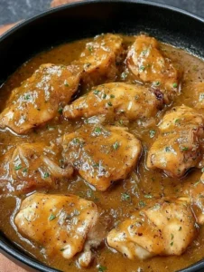 Slow Cooker Chicken and Gravy