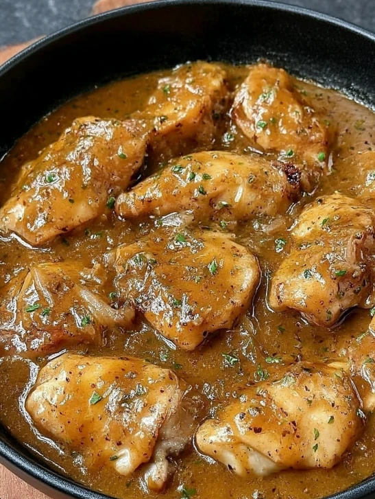 Slow Cooker Chicken Gravy