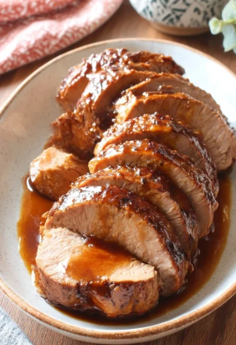 Slow Cooker Pork Tenderloin