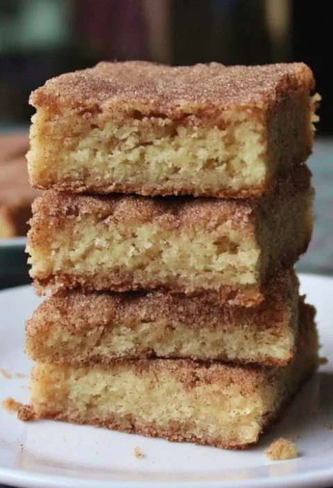 Snickerdoodle Cookie Bars