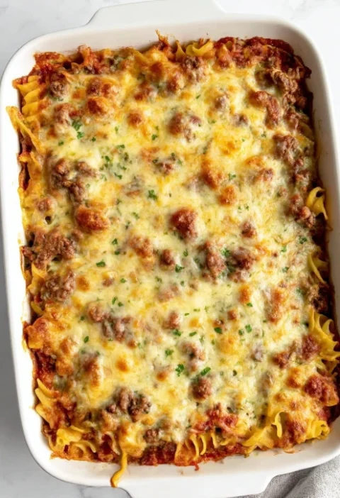 Southern Potluck Beef Lombardi