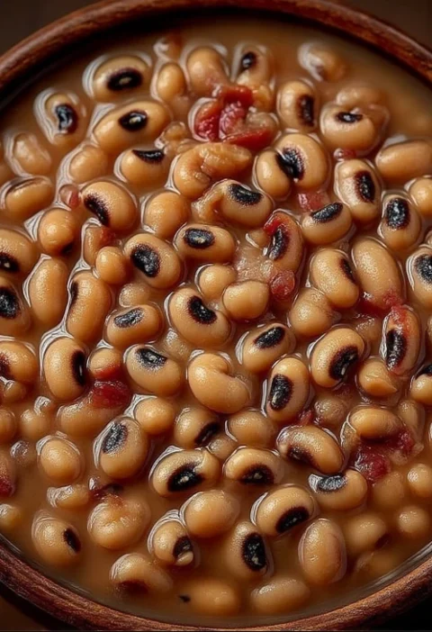Southern Slow Cooker Blackeyed Peas