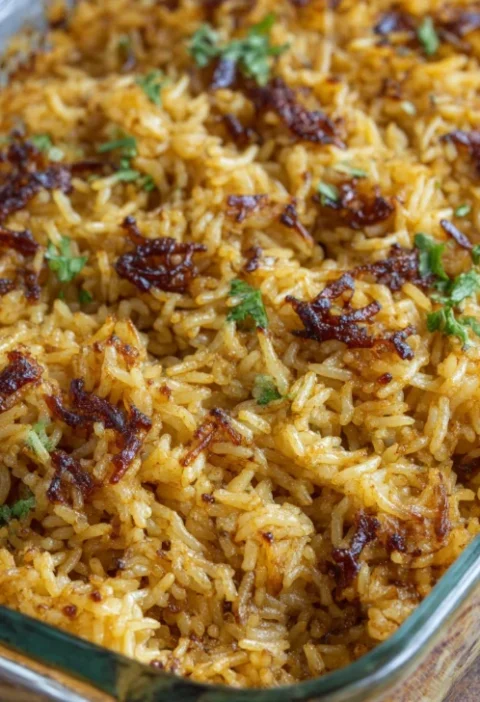 Stick Butter Baked Rice