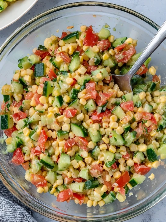 Sunday-Style Homemade Shoepeg Salad