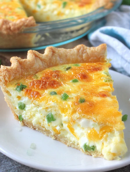 Three Cheese Quiche