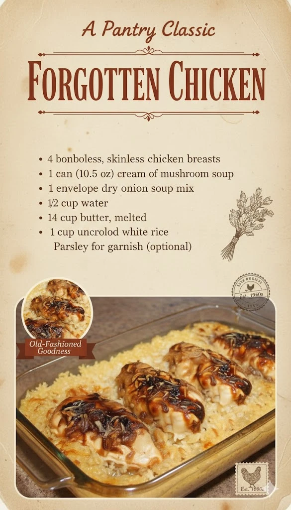 Warm Sunday-Style Forgotten Chicken