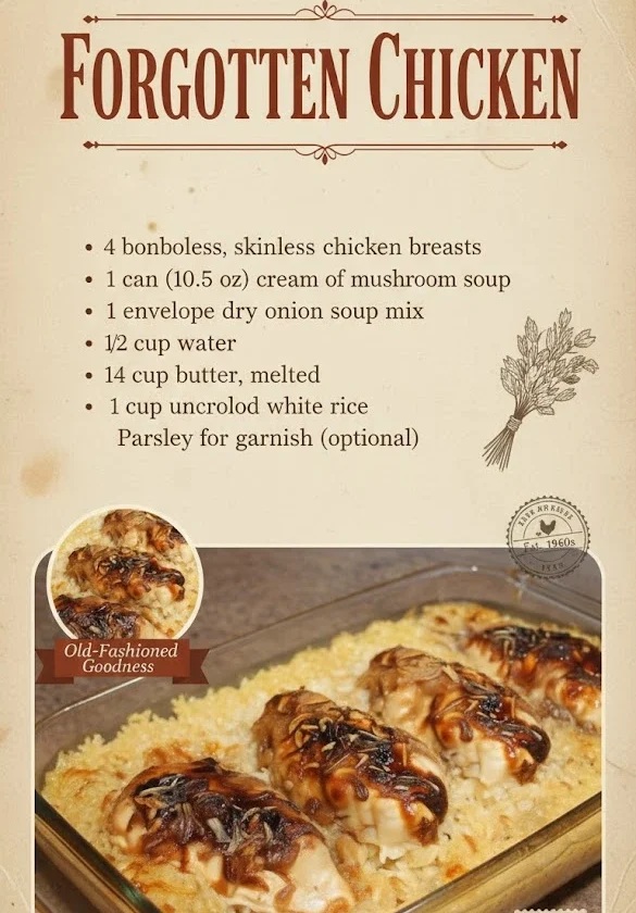 Warm Sundaystyle Forgotten Chicken