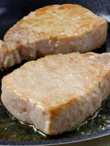 Warm Sunday-Style Pork Chops