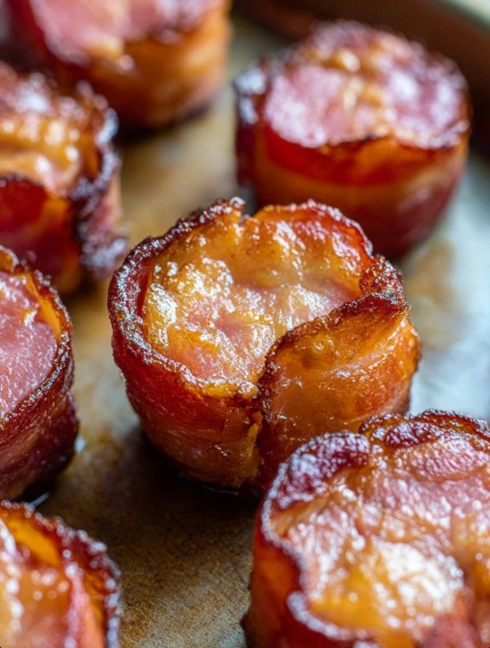 3-Ingredient Low Carb Holiday Ham Bites