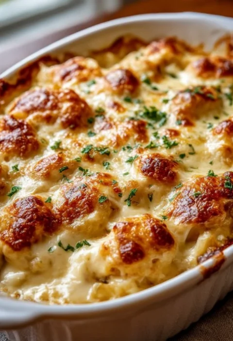 5ingredient Baked Chicken Alfredo