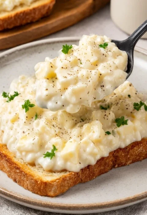 5ingredient Creamed Eggs Toast