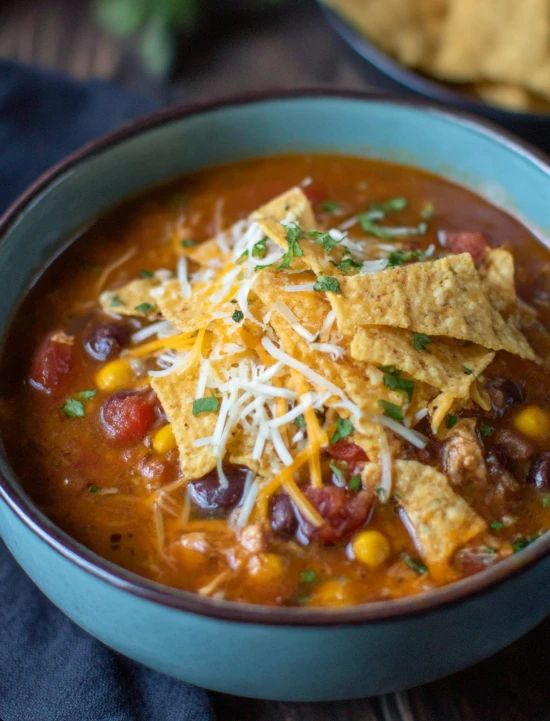 8-Can Chicken Taco Soup