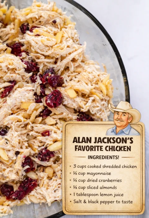 Alan Jacksons Favorite Chicken Salad