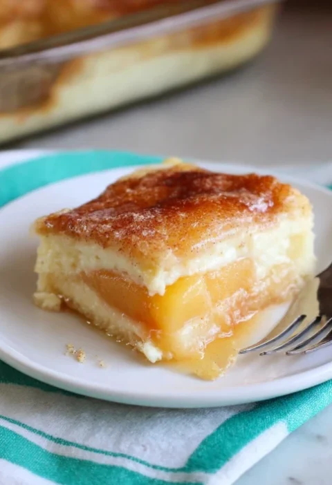 Apple Cheesecake Danish Bars