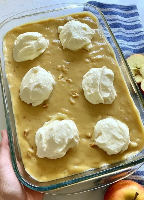 Apple Earthquake Cake