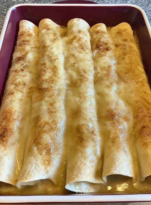 Apple Pie Enchiladas