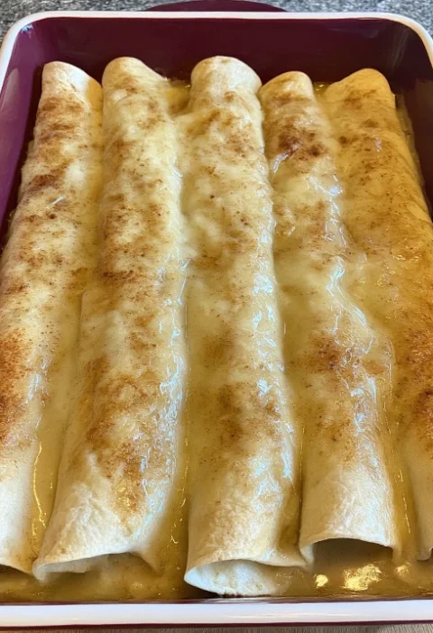 Apple Pie Enchiladas