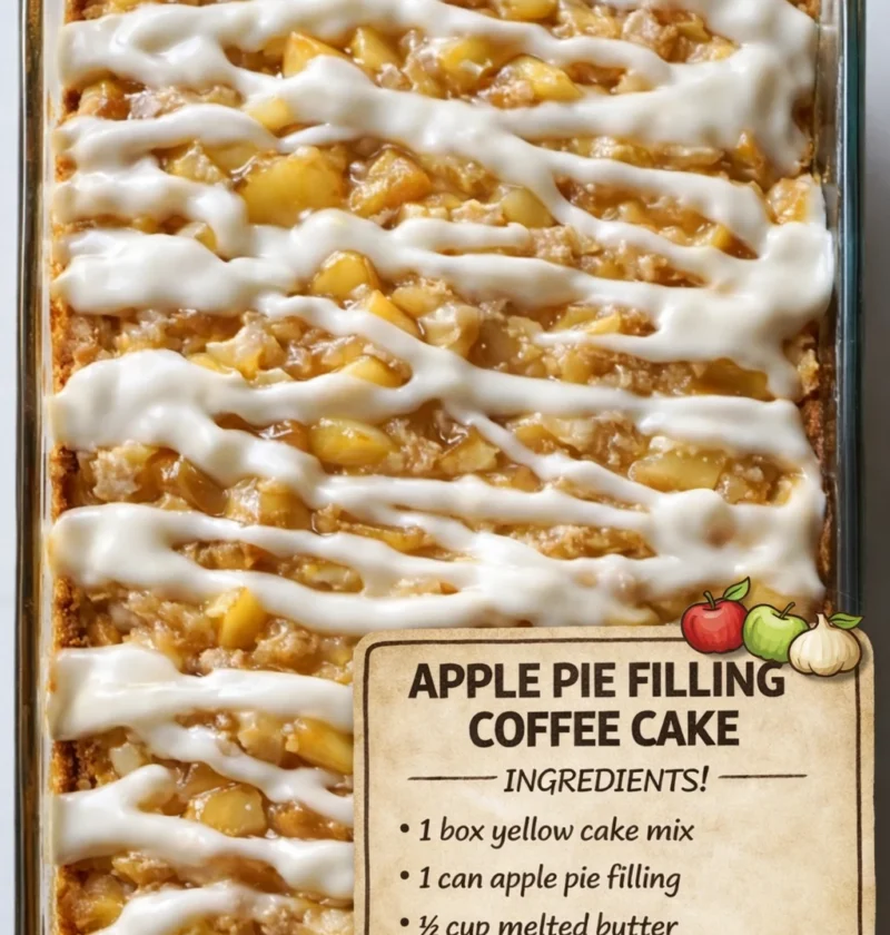 Apple Pie Filling Coffee Cake