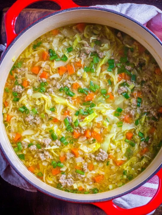 Aunt Betty’s Homestyle Egg Roll Soup