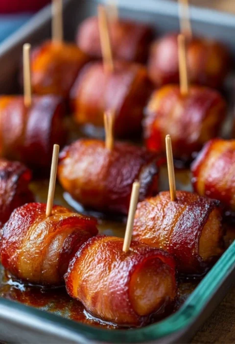 Baconwrapped Water Chestnuts