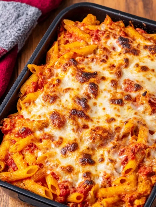 Baked Penne with Italian Sausage