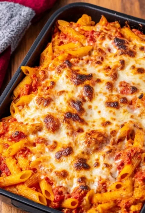 Baked Penne Italian Sausage