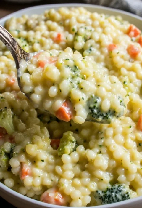 Broccoli Cheddar Pastina