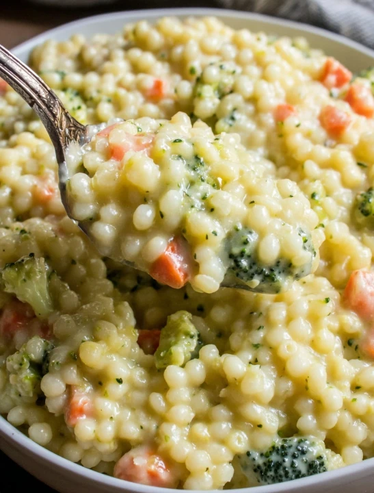 Broccoli Cheddar Pastina