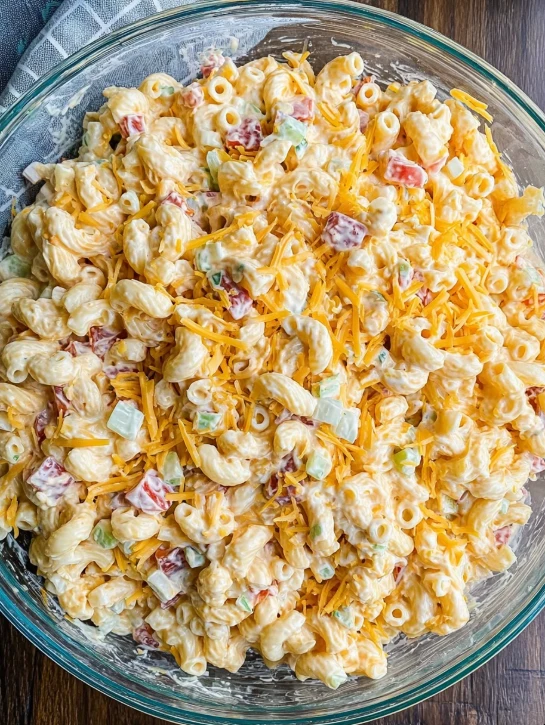 Cheddar & Sour Cream Pasta Salad