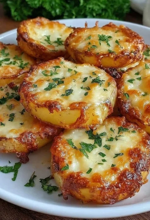 Cheesy Baked Potato Rounds