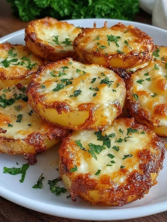 Cheesy Baked Potato Rounds
