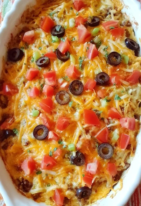 Cheesy Taco Casserole