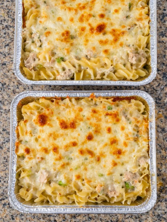 Cheesy Tuna Noodle Casserole