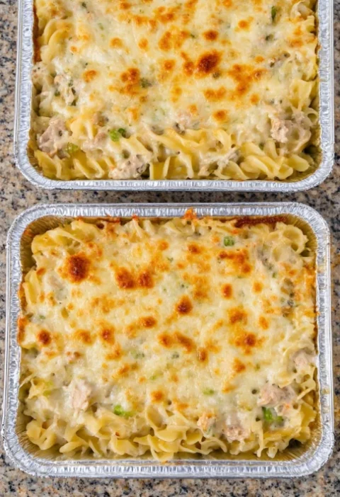 Cheesy Tuna Noodle Casserole