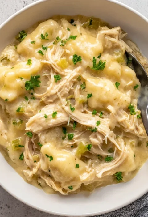 Chicken Dumplings Casserole