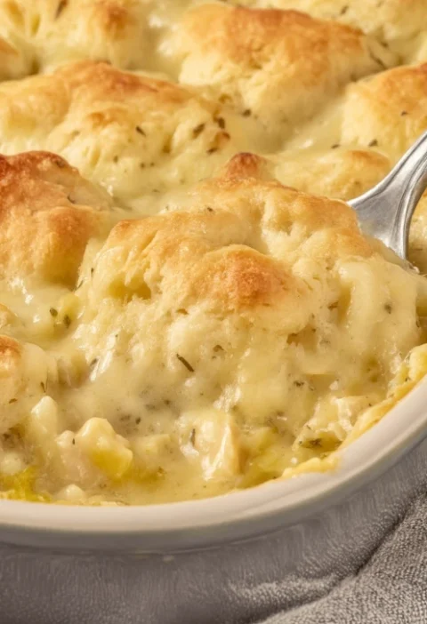 Chicken Dumplings Casserole