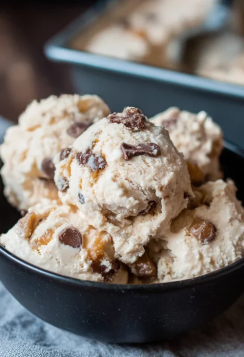 Chunky Monkey Cottage Cheese Ice Cream