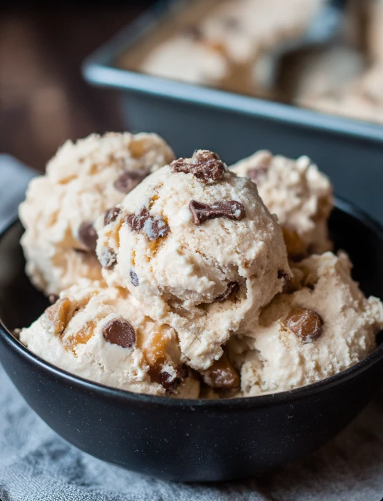 Chunky Monkey Cottage Cheese Ice Cream